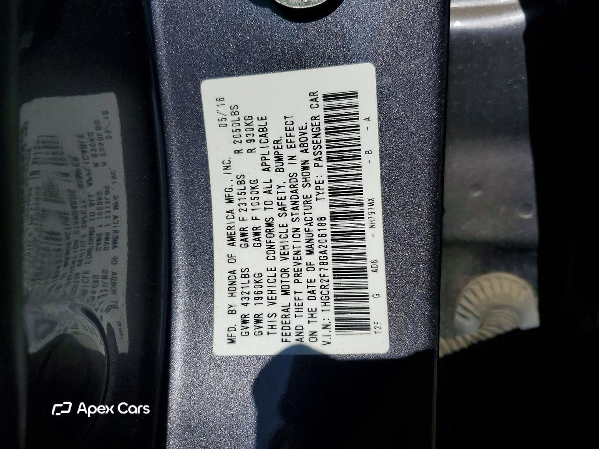 Honda Accord 2016