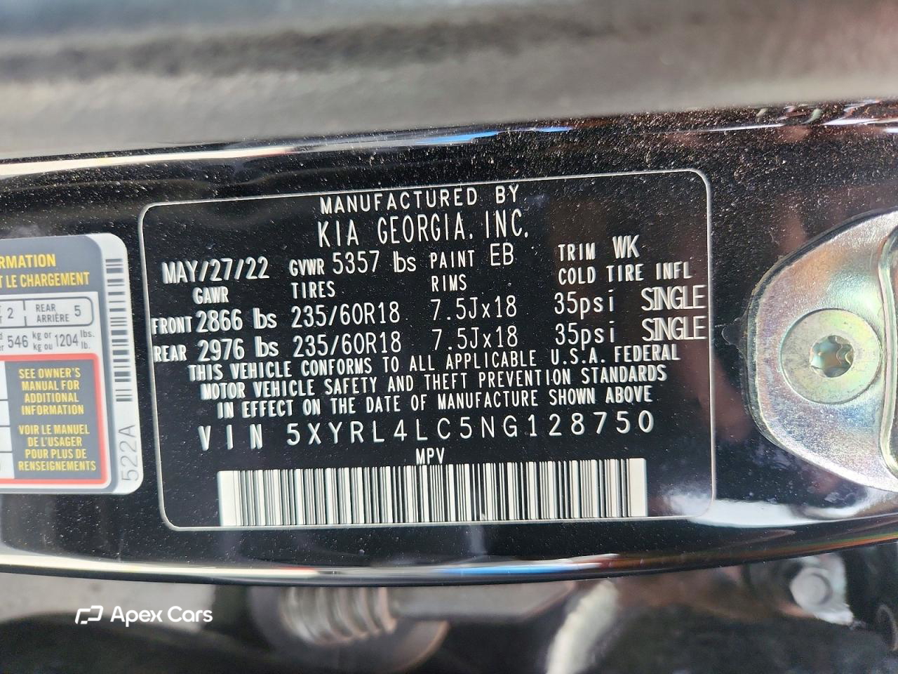 Kia Sorento 2022