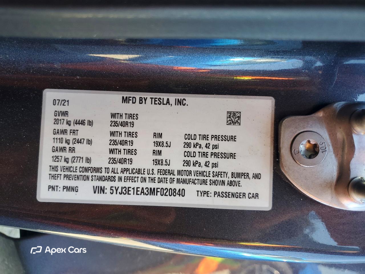 Tesla Model 3 2021