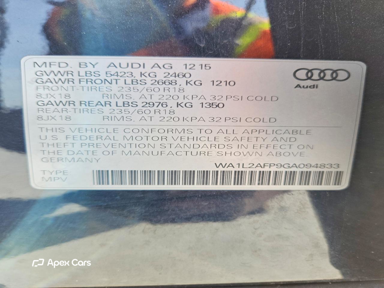 Audi Q5 2016