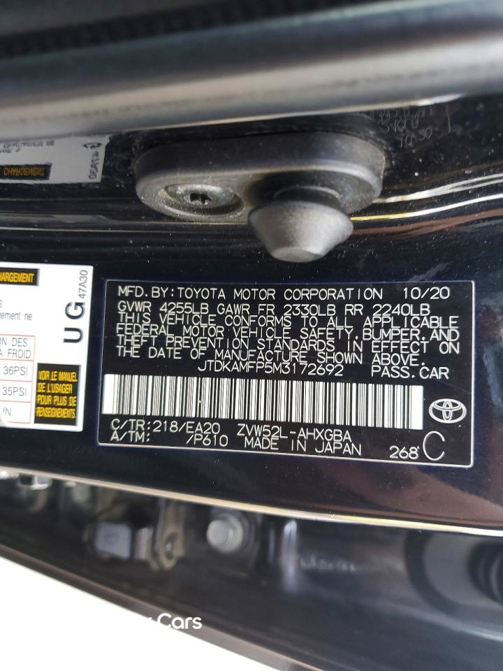 Toyota Prius 2021