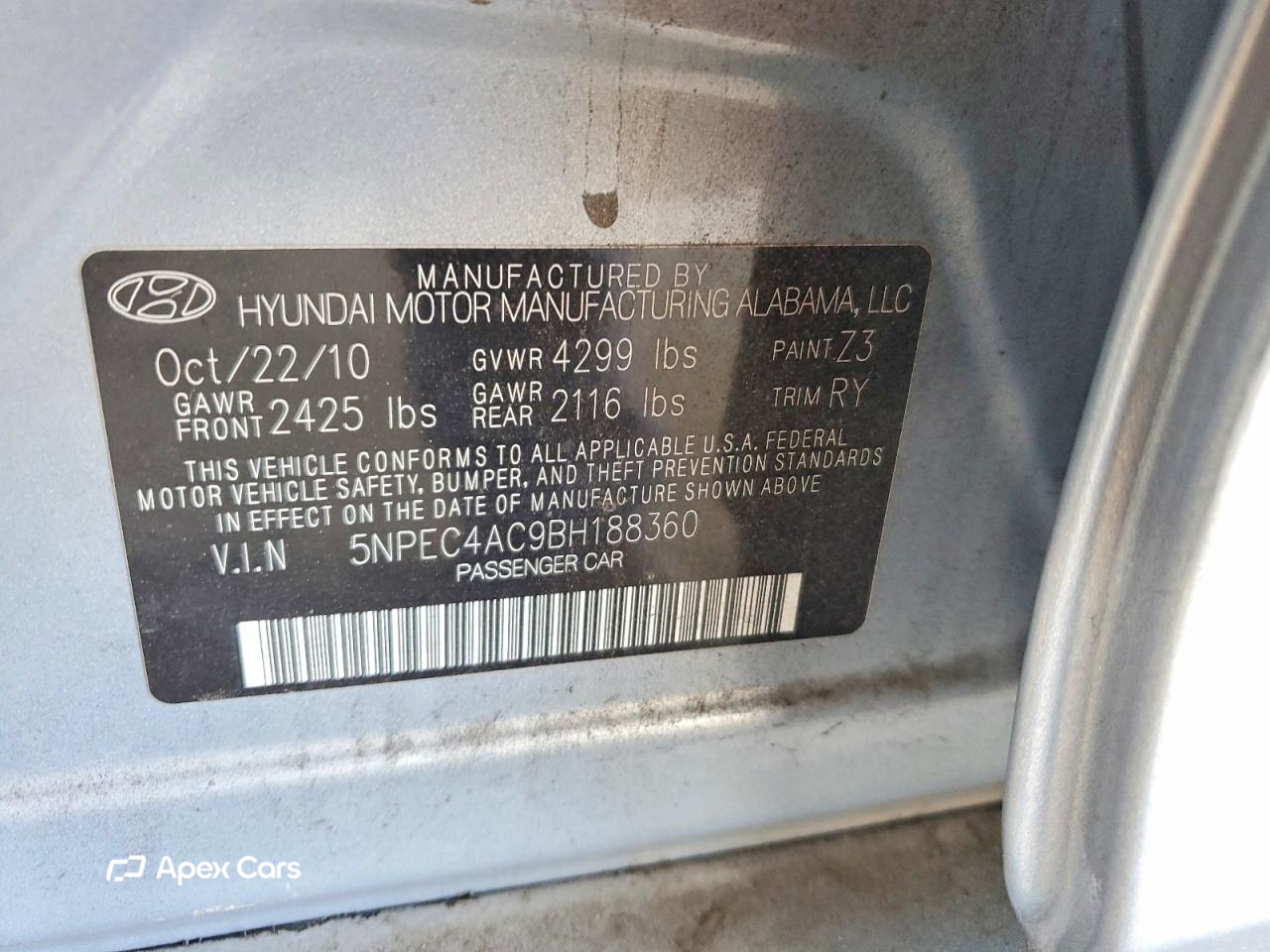 Hyundai Sonata 2011