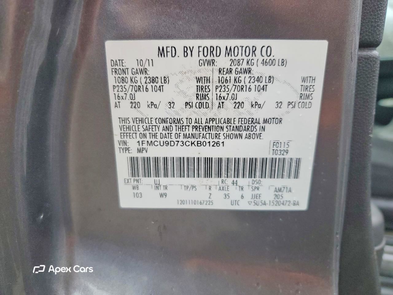 Ford Escape 2012
