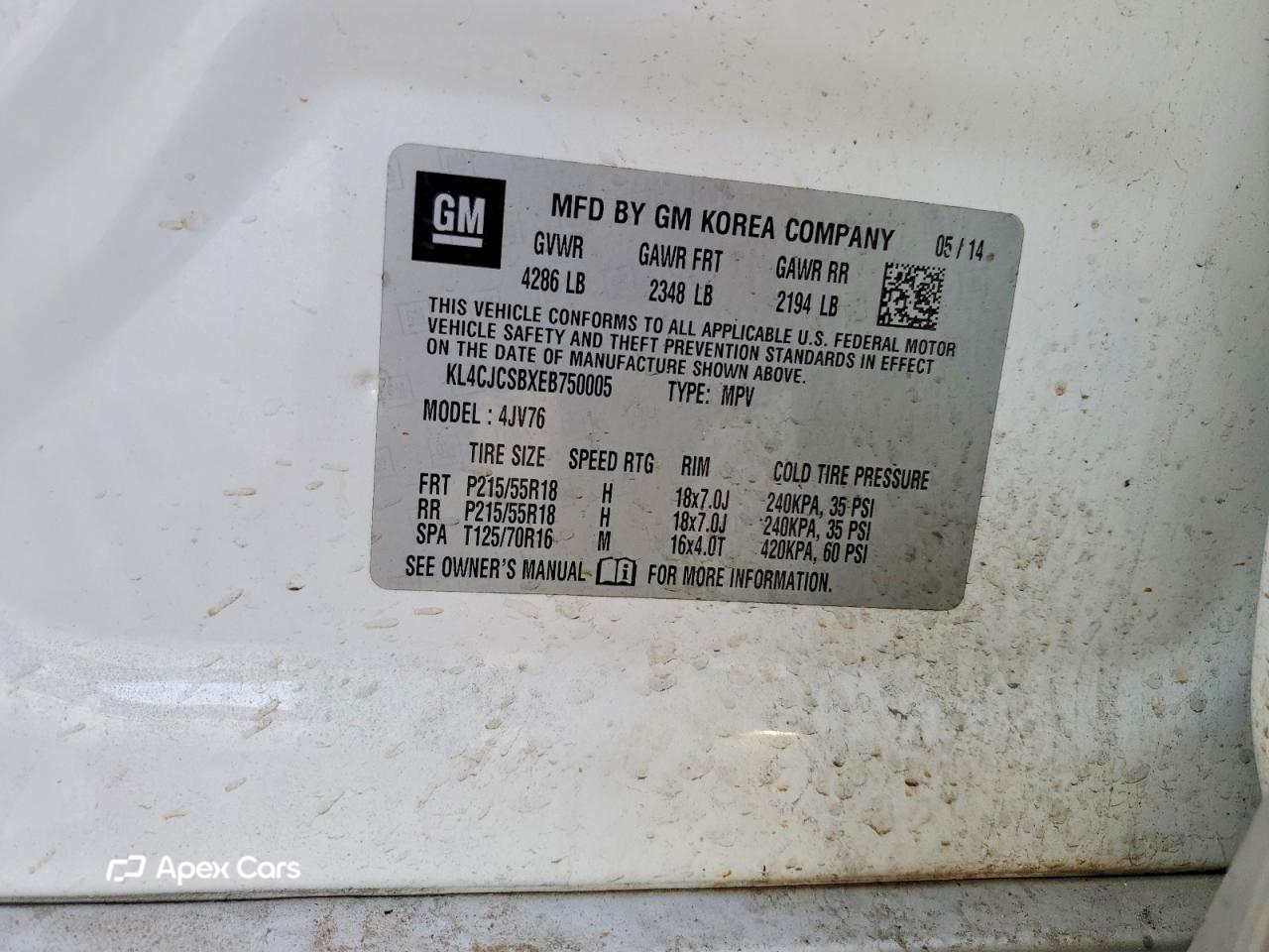 Buick Encore 2014