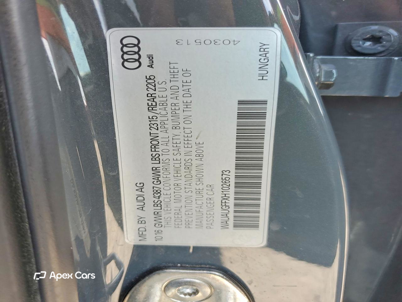 Audi A3 2017