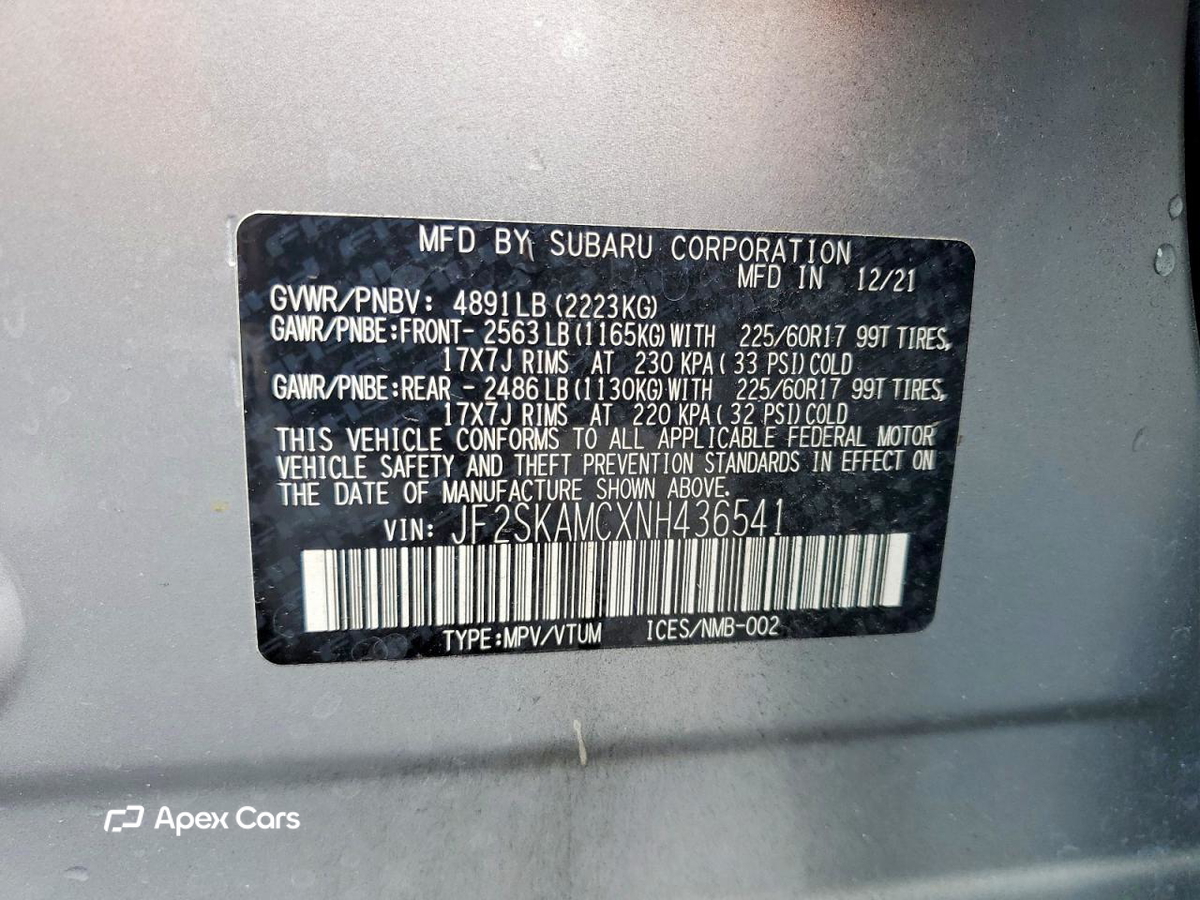 Subaru Forester 2022