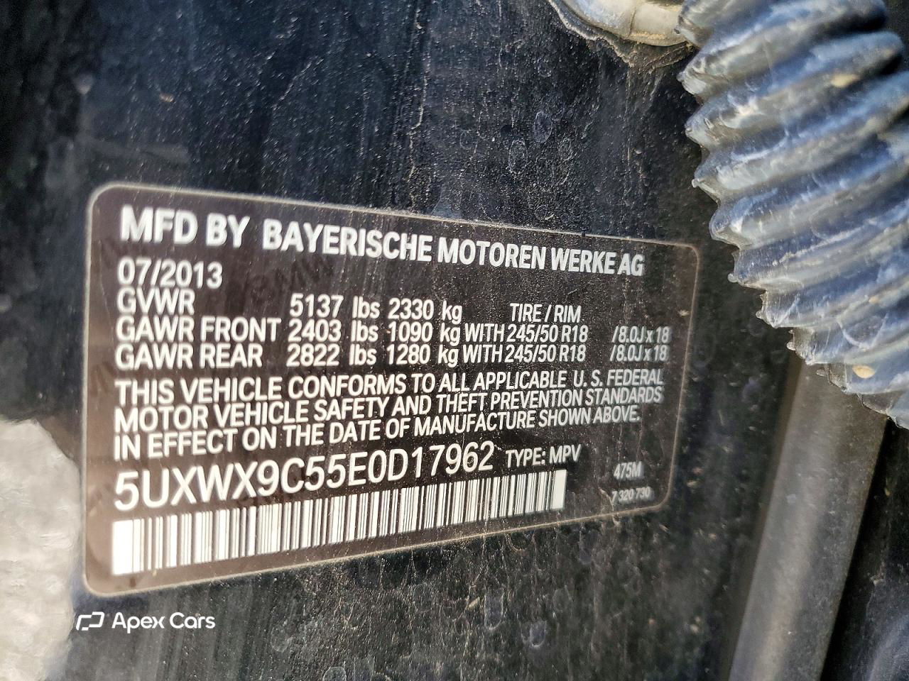 BMW X3 2014