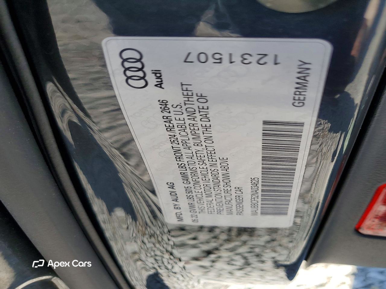 Audi A5 2022
