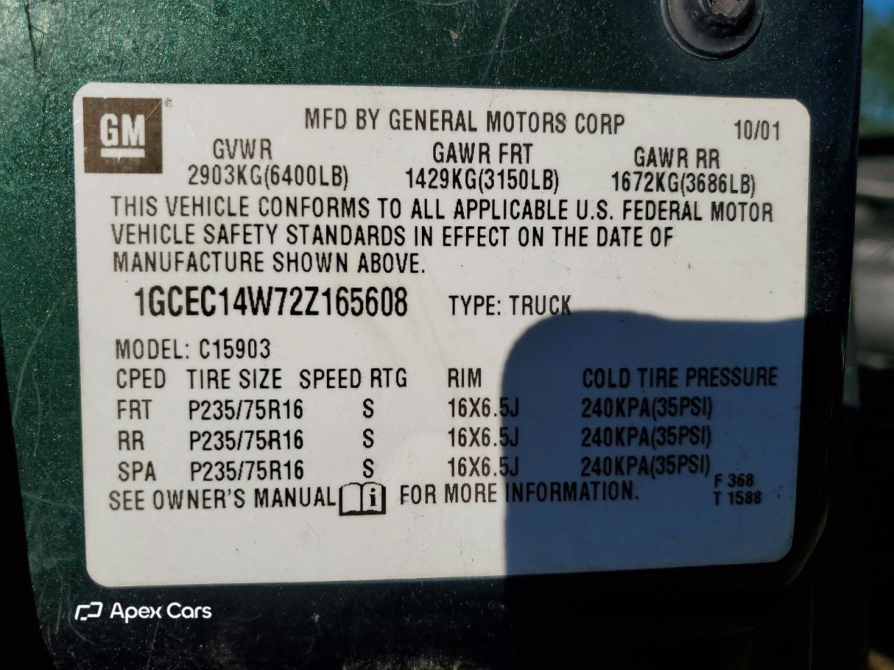 Chevrolet Silverado 2002