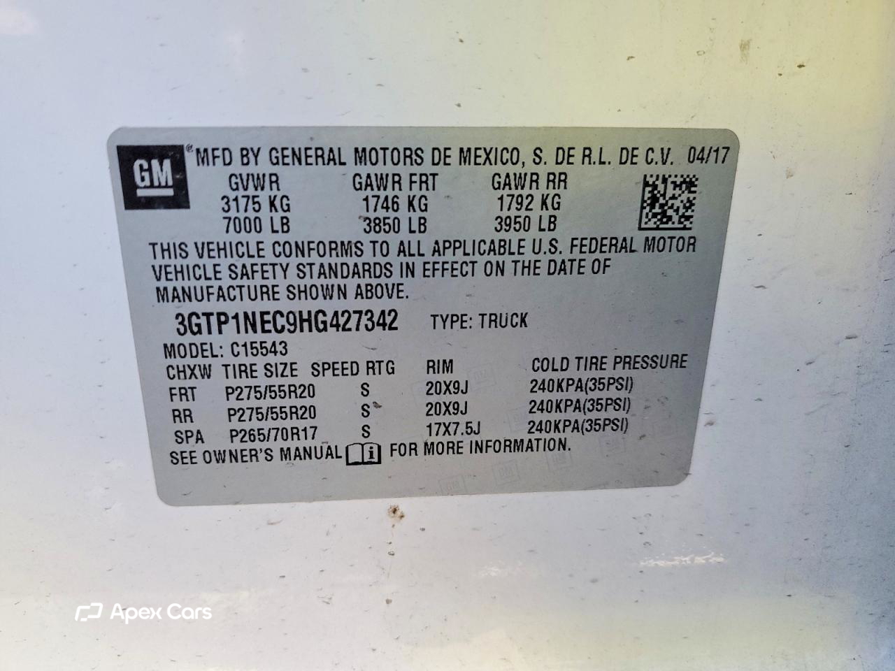 GMC Sierra 2017