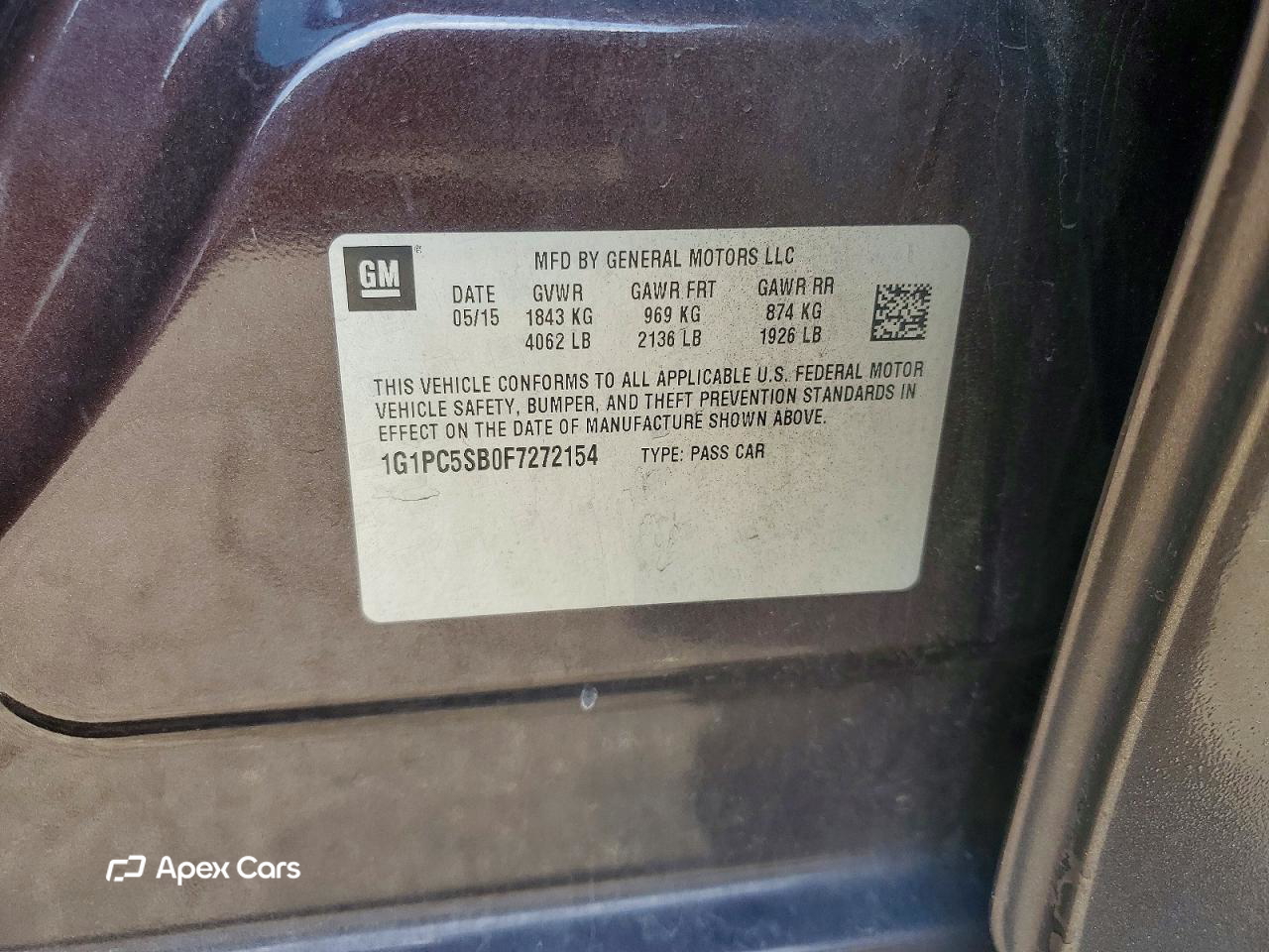 Chevrolet Cruze 2015