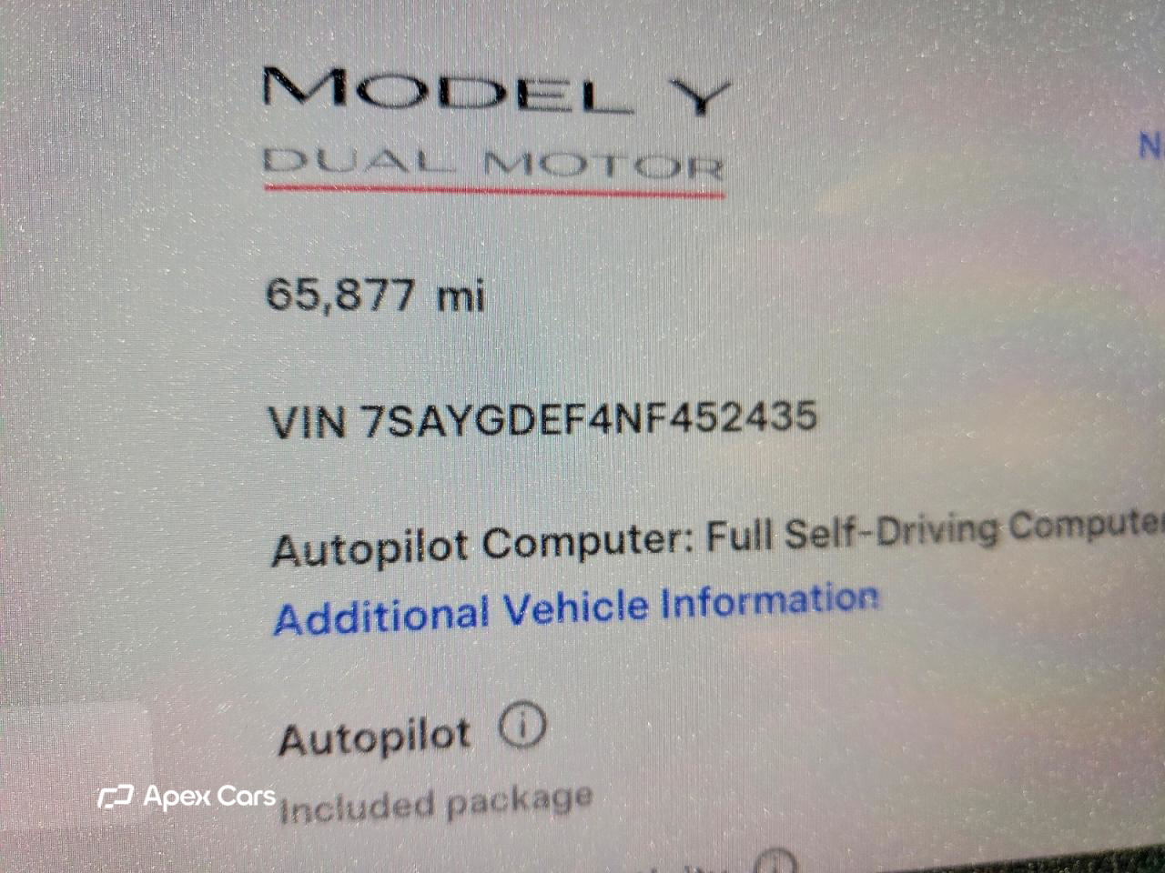 Tesla Model Y 2022