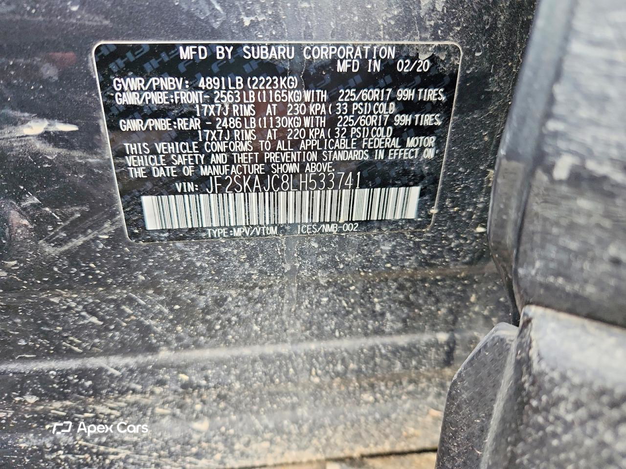 Subaru Forester 2020
