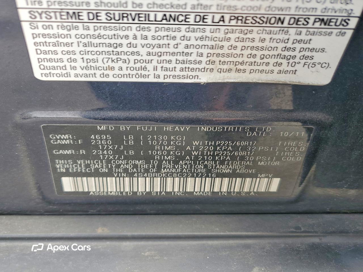 Subaru Outback 2012