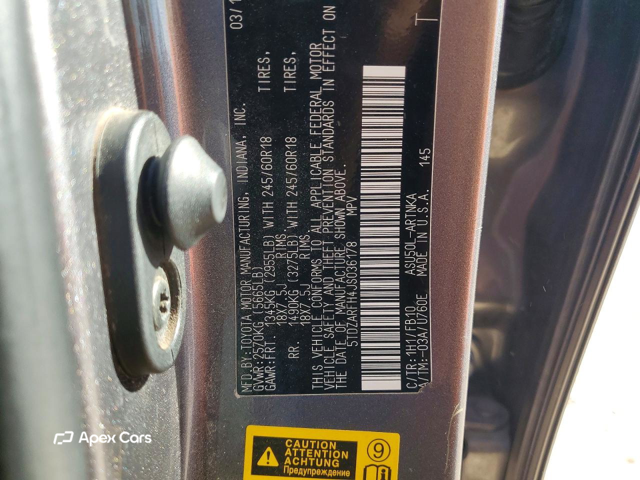 Toyota Highlander 2018