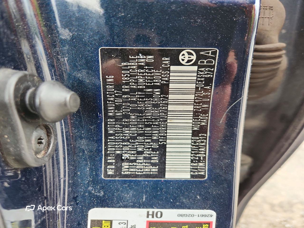 Toyota Corolla 2018