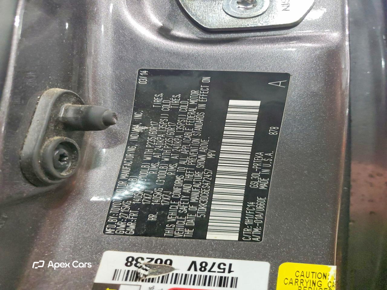 Toyota Sienna 2014