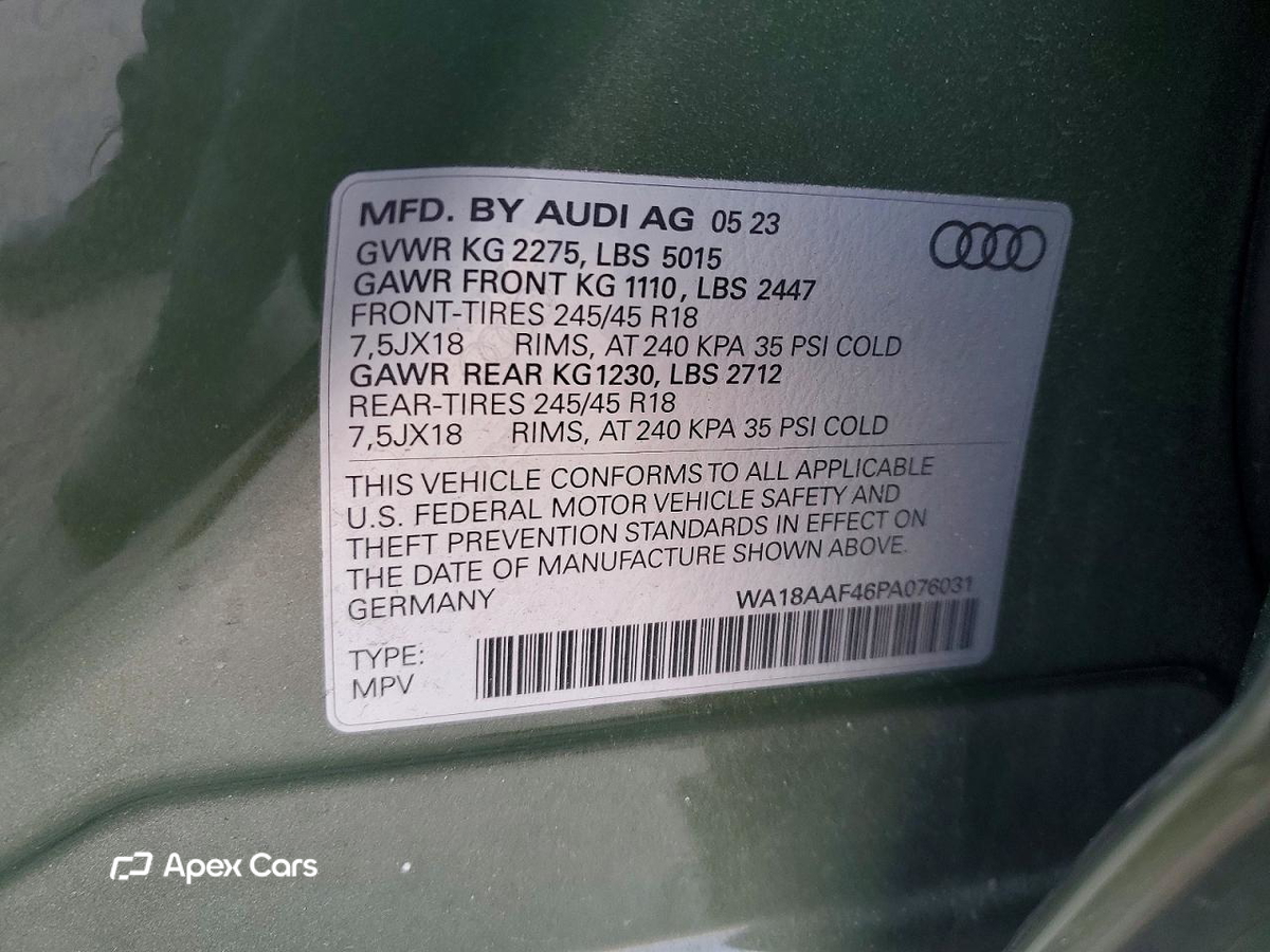 Audi A4 2023