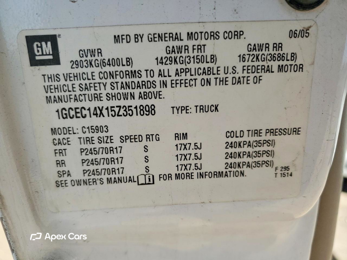 Chevrolet Silverado 2005