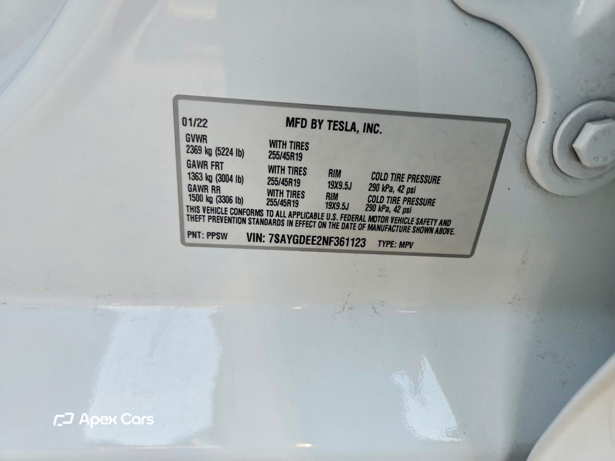 Tesla Model Y 2022