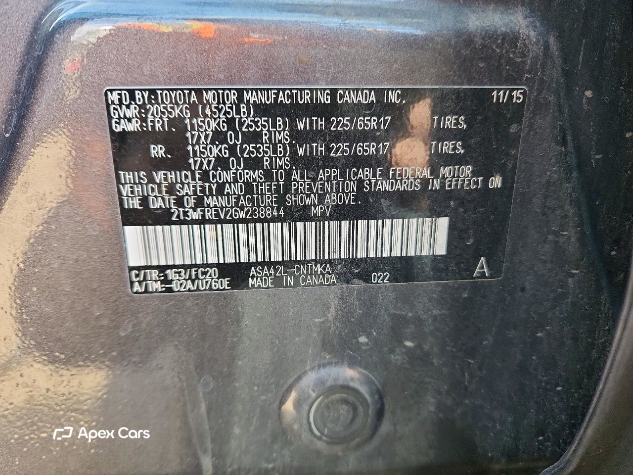 Toyota RAV 4 2016