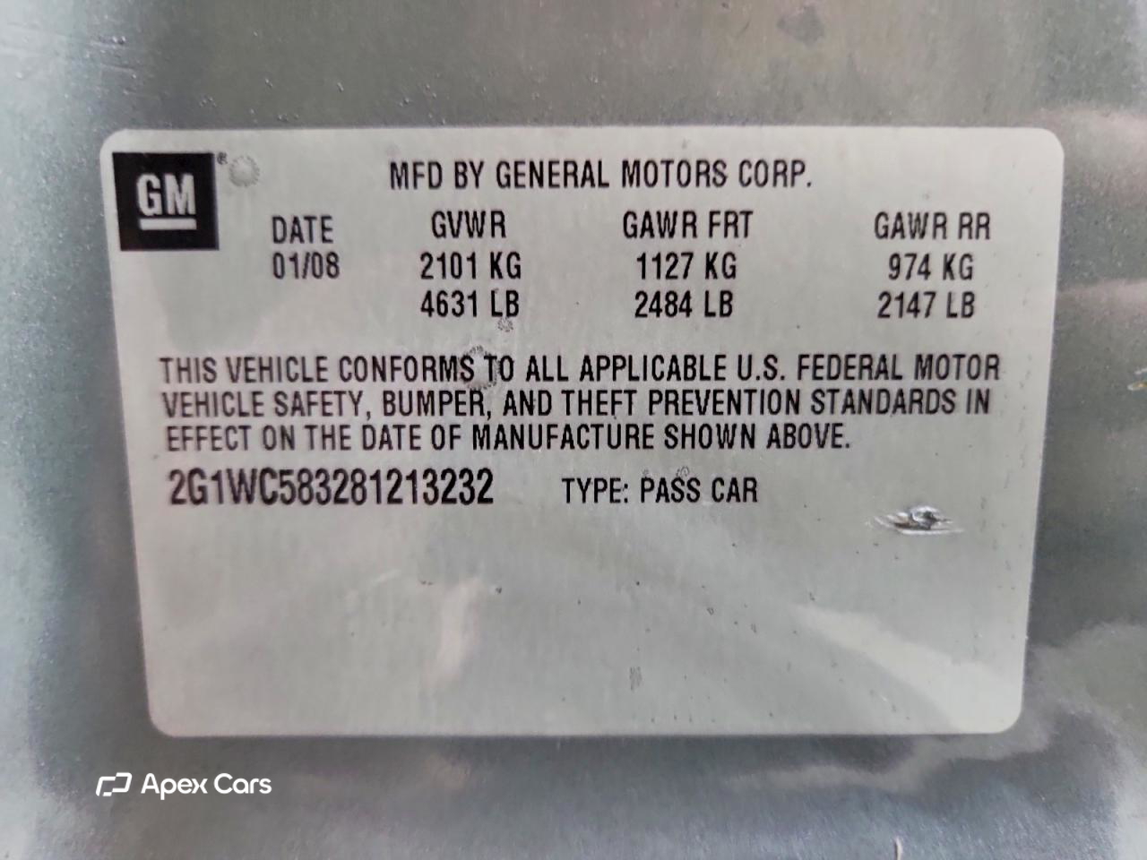 Chevrolet Impala 2008