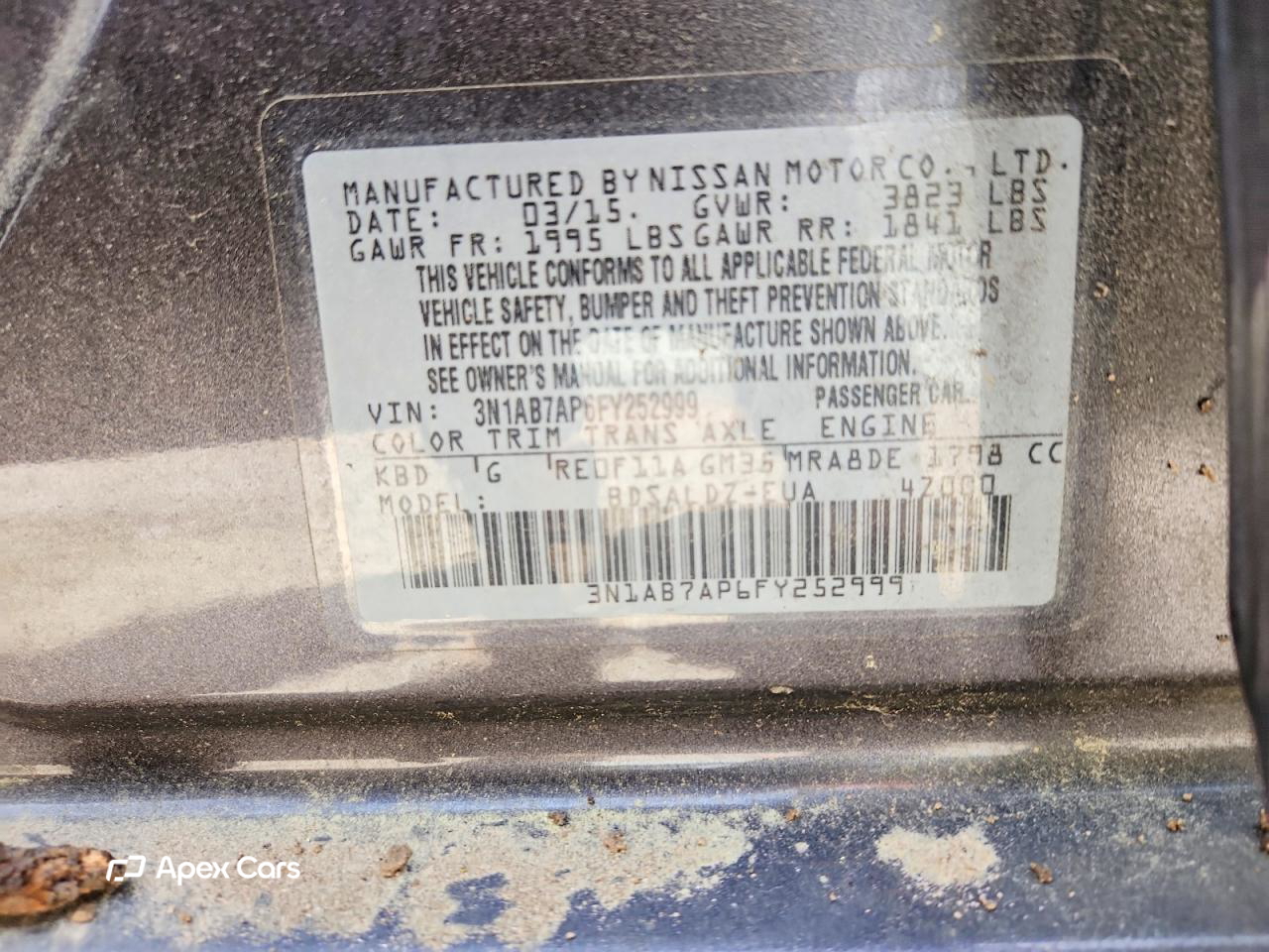 Nissan Sentra 2015