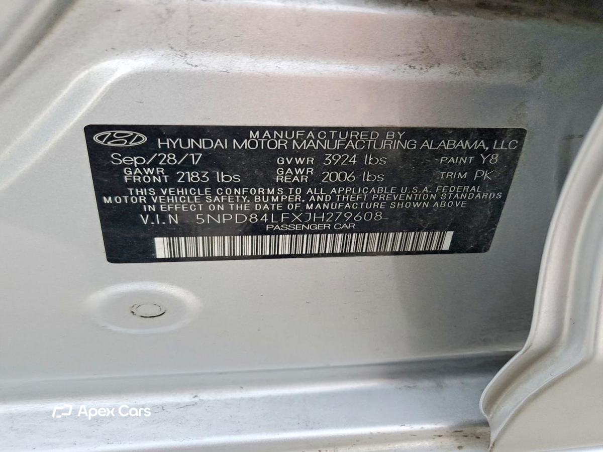 Hyundai Elantra 2018
