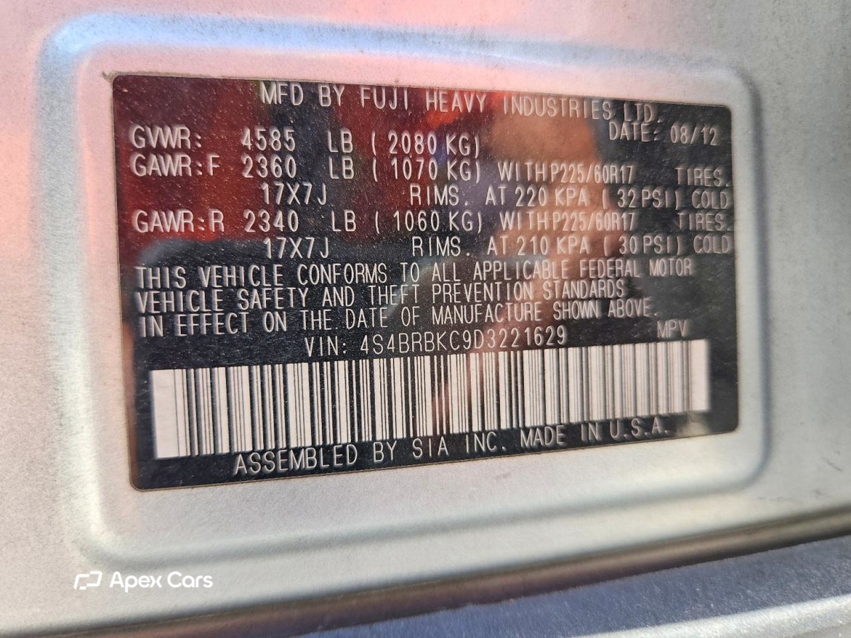 Subaru Outback 2013