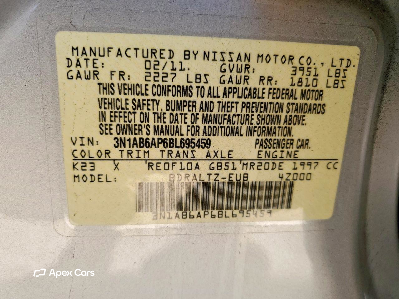 Nissan Sentra 2011