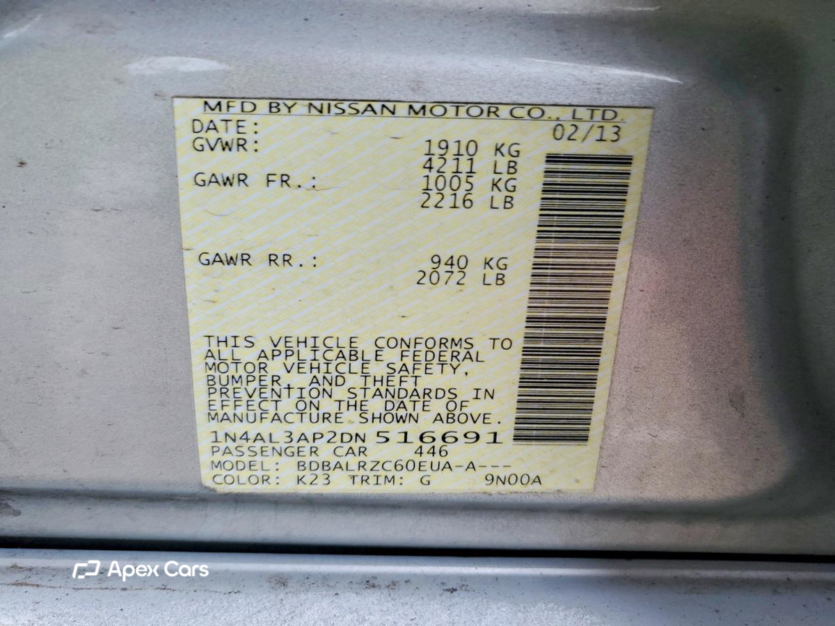 Nissan Altima 2013