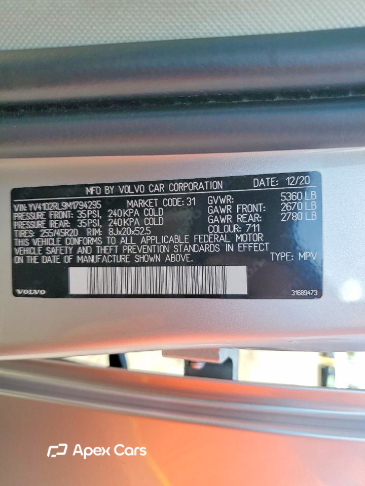 Volvo XC60 2021