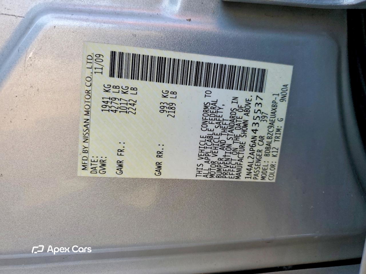 Nissan Altima 2010