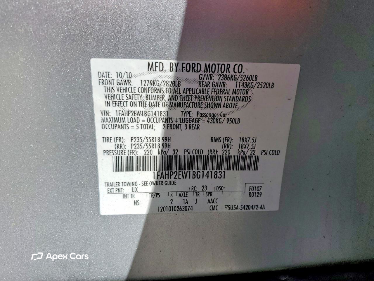 Ford Taurus 2011