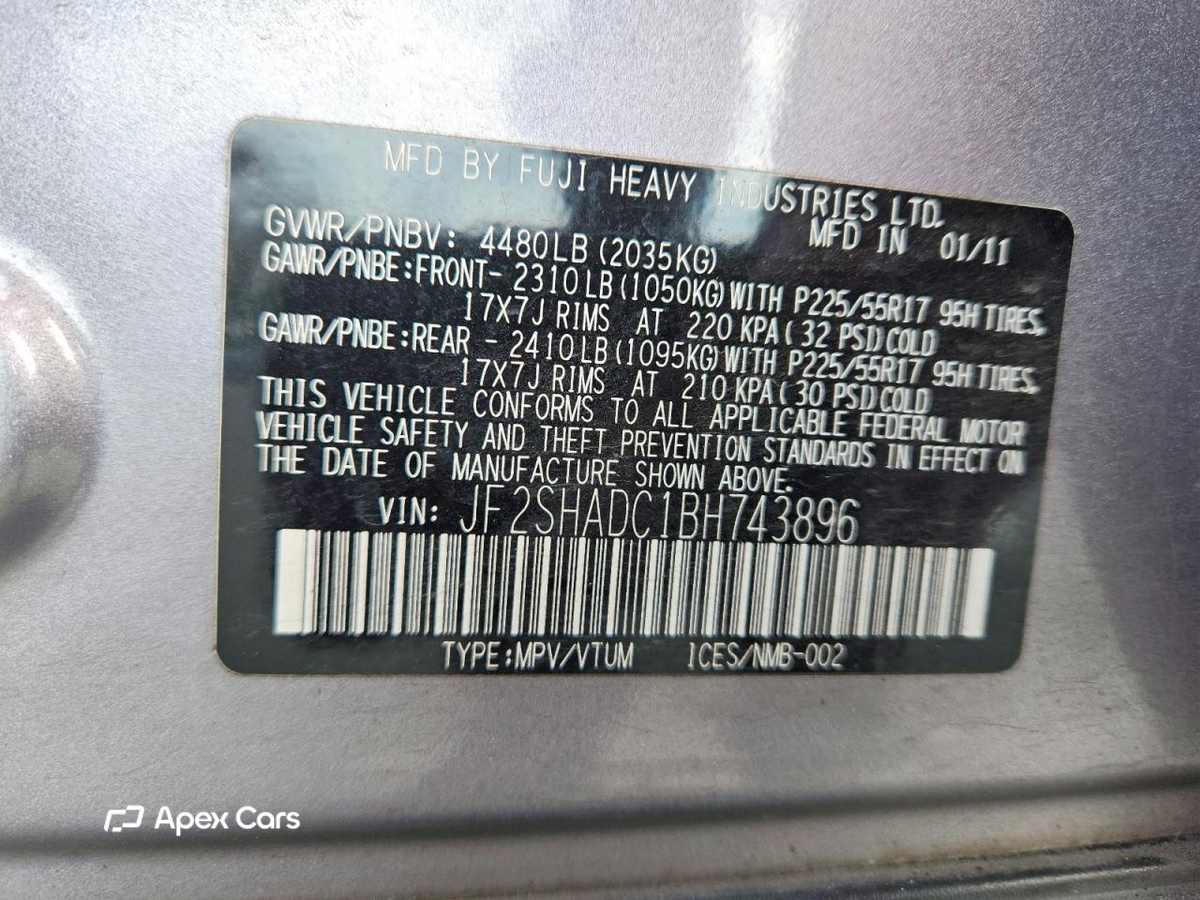 Subaru Forester 2011