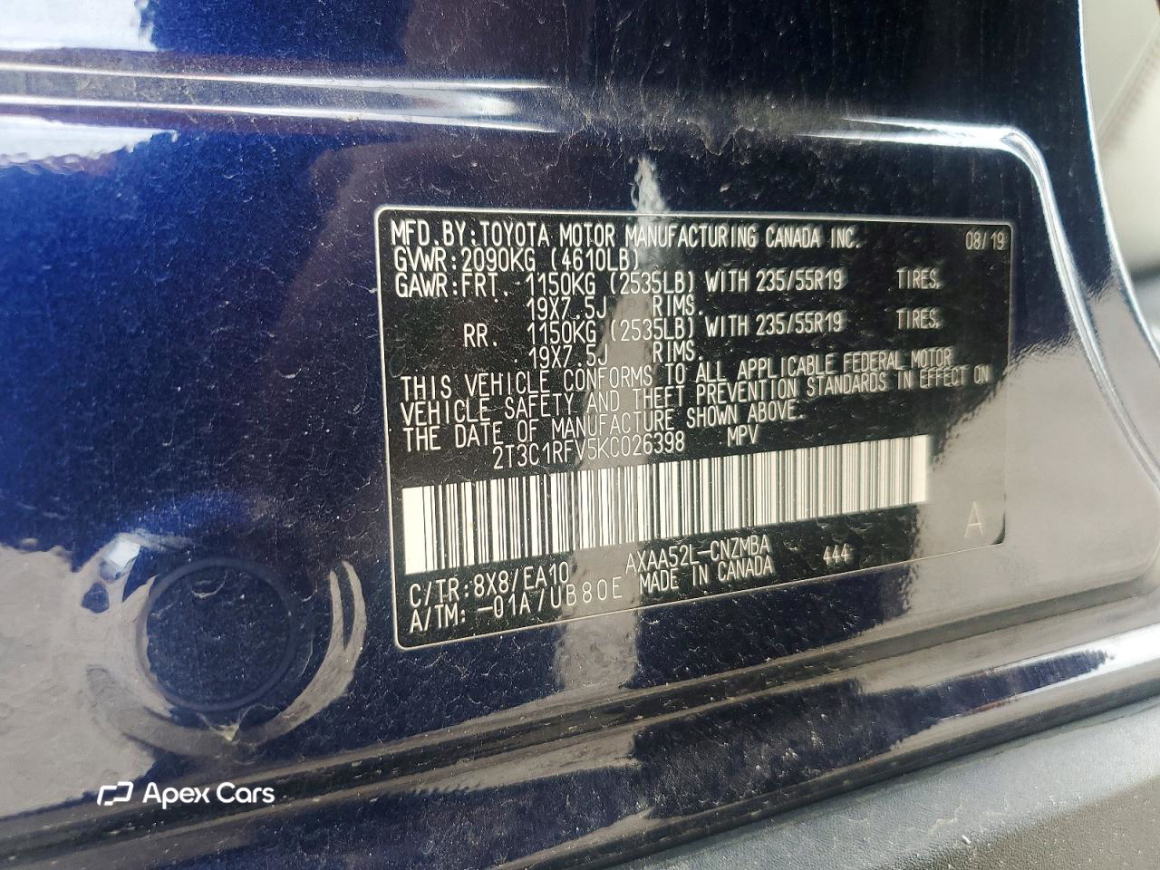 Toyota RAV 4 2019