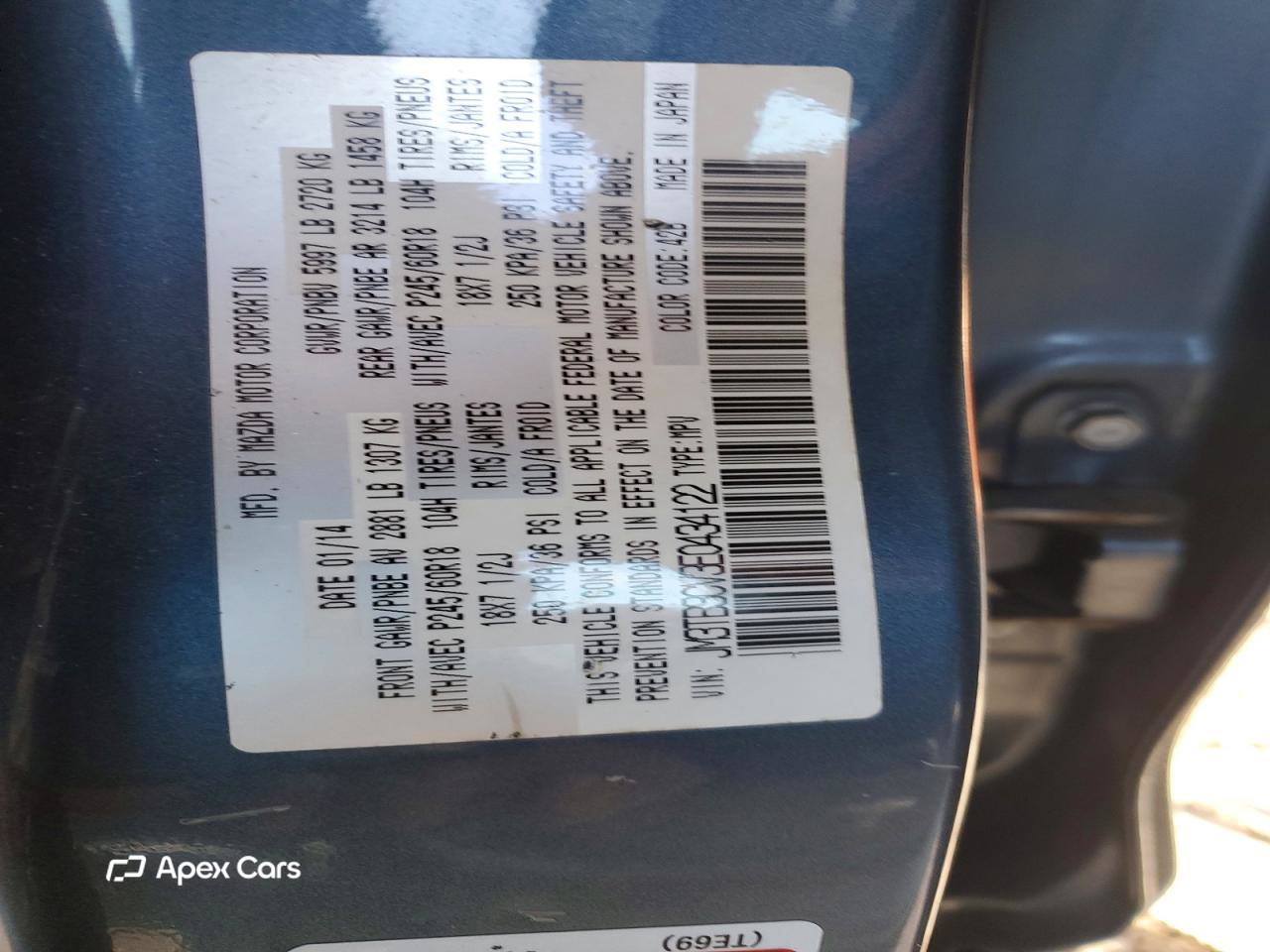 Mazda CX-9 2014