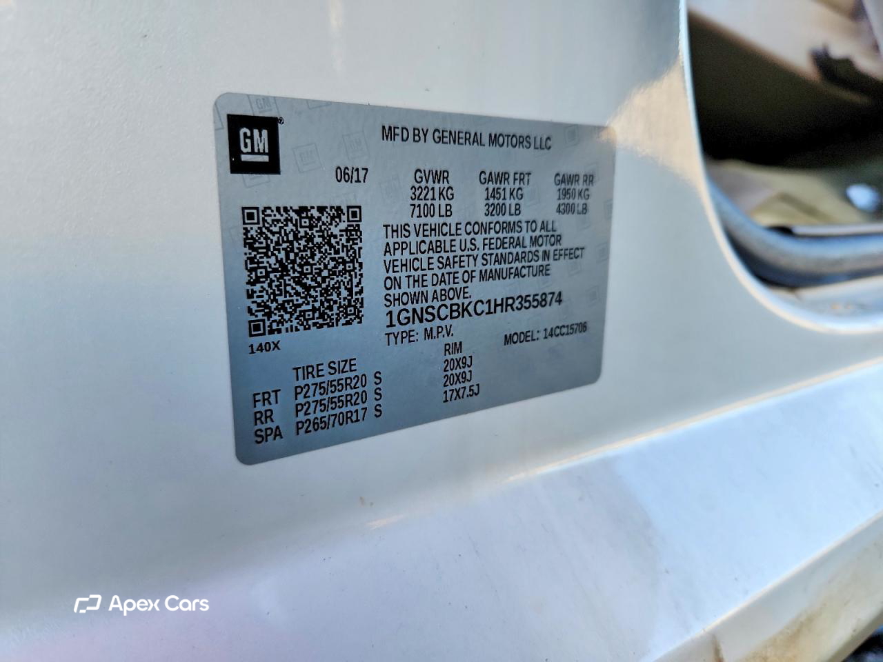 Chevrolet Tahoe 2017