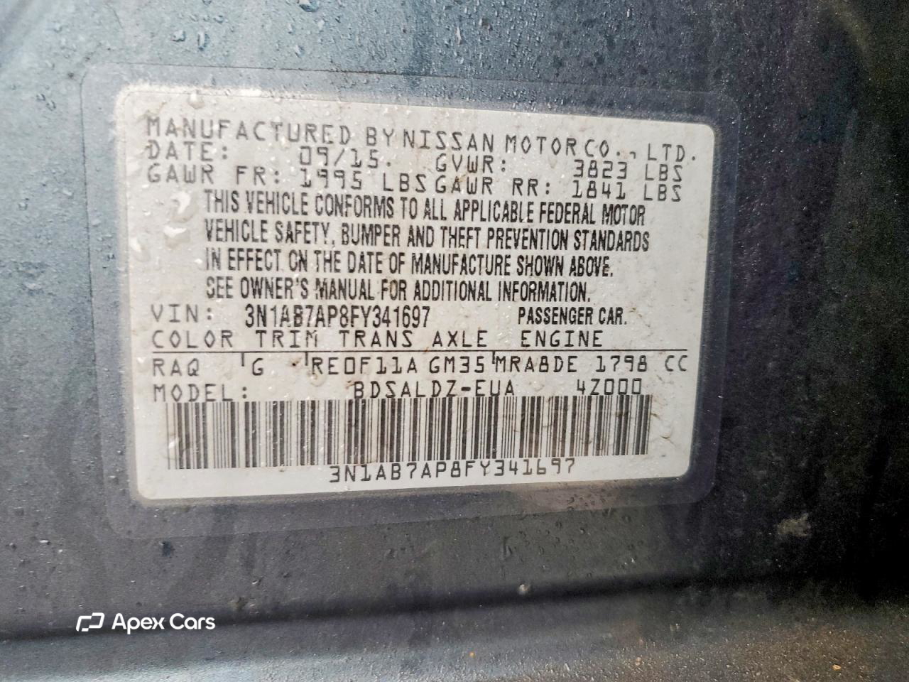 Nissan Sentra 2015