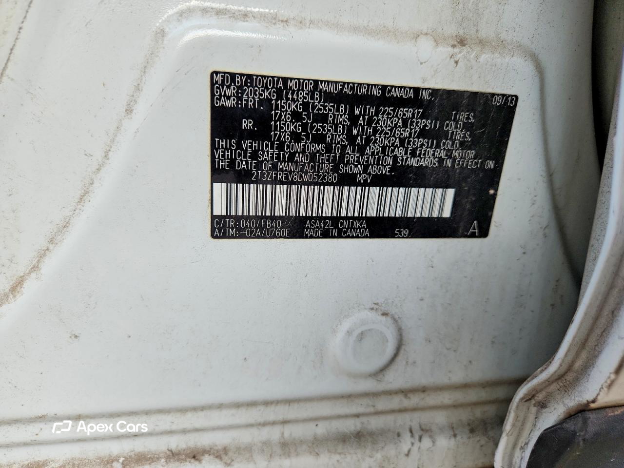 Toyota RAV 4 2013