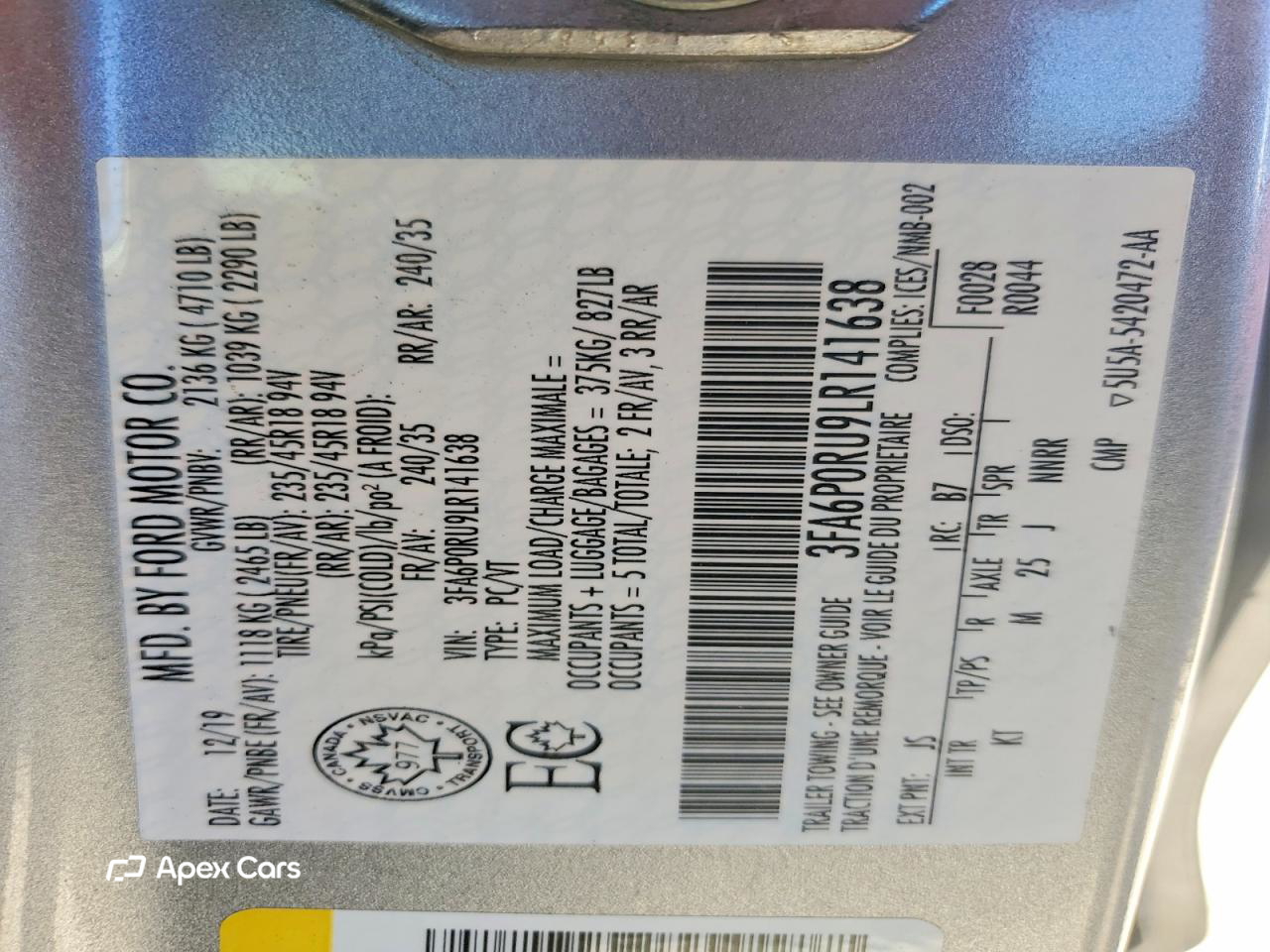 Ford  2020