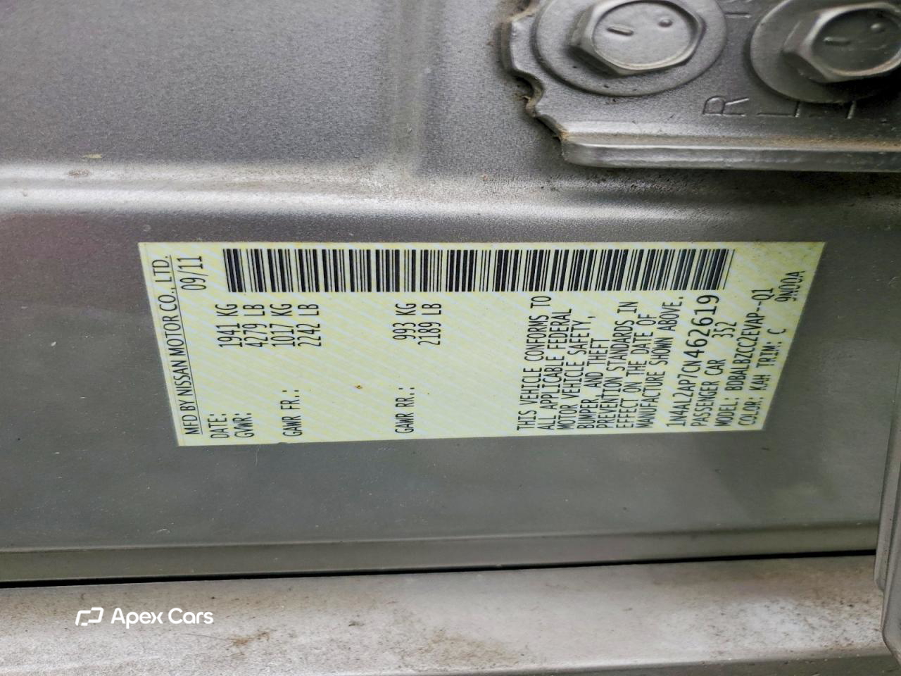 Nissan Altima 2012