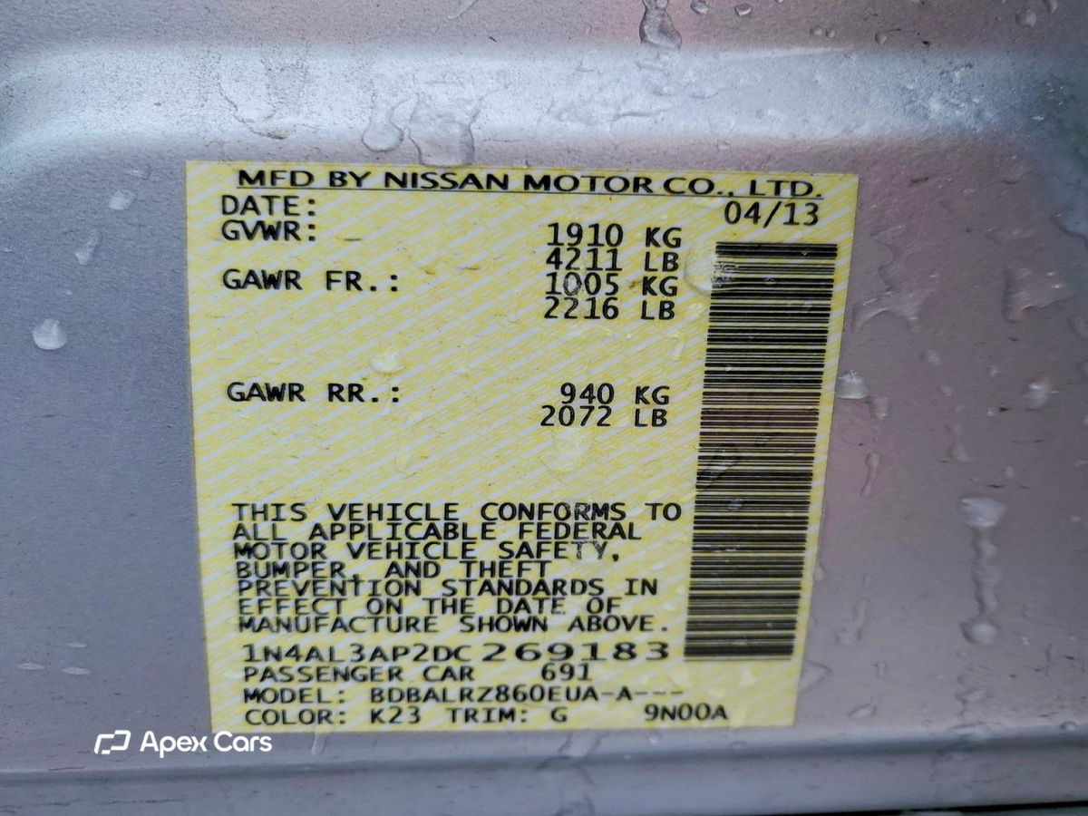Nissan Altima 2013