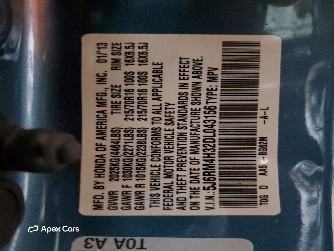 Honda CR-V 2013