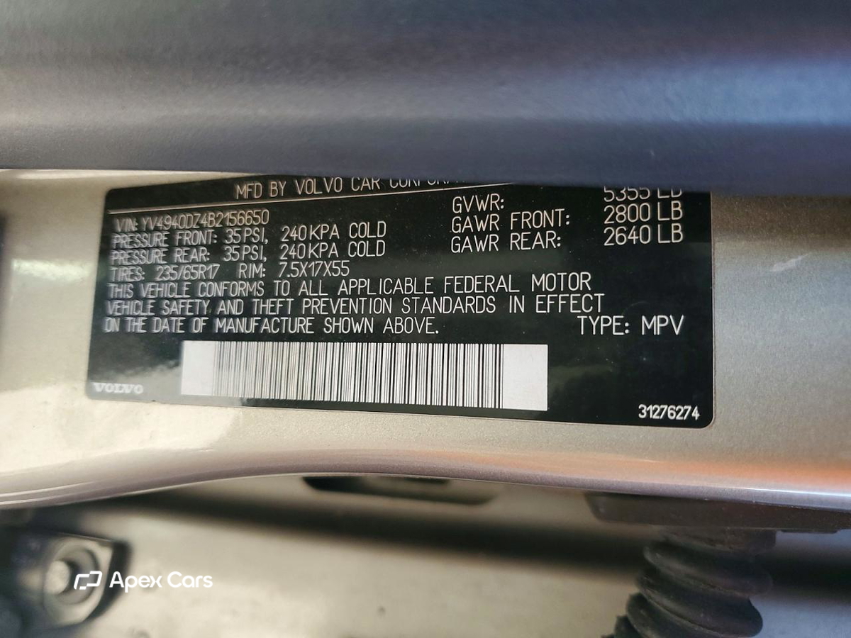 Volvo XC60 2011
