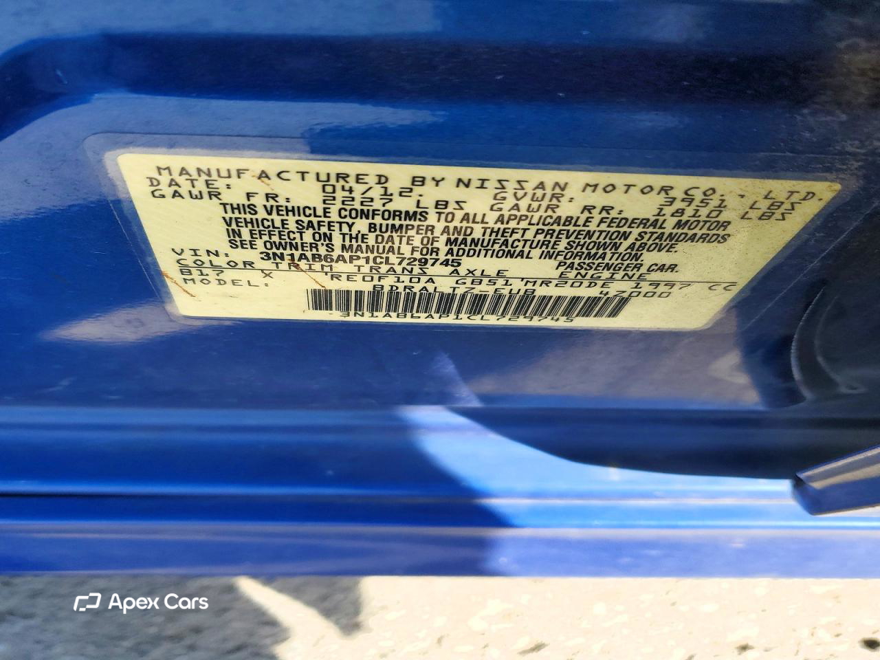 Nissan Sentra 2012