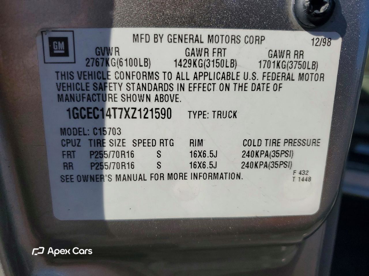 Chevrolet Silverado 1999