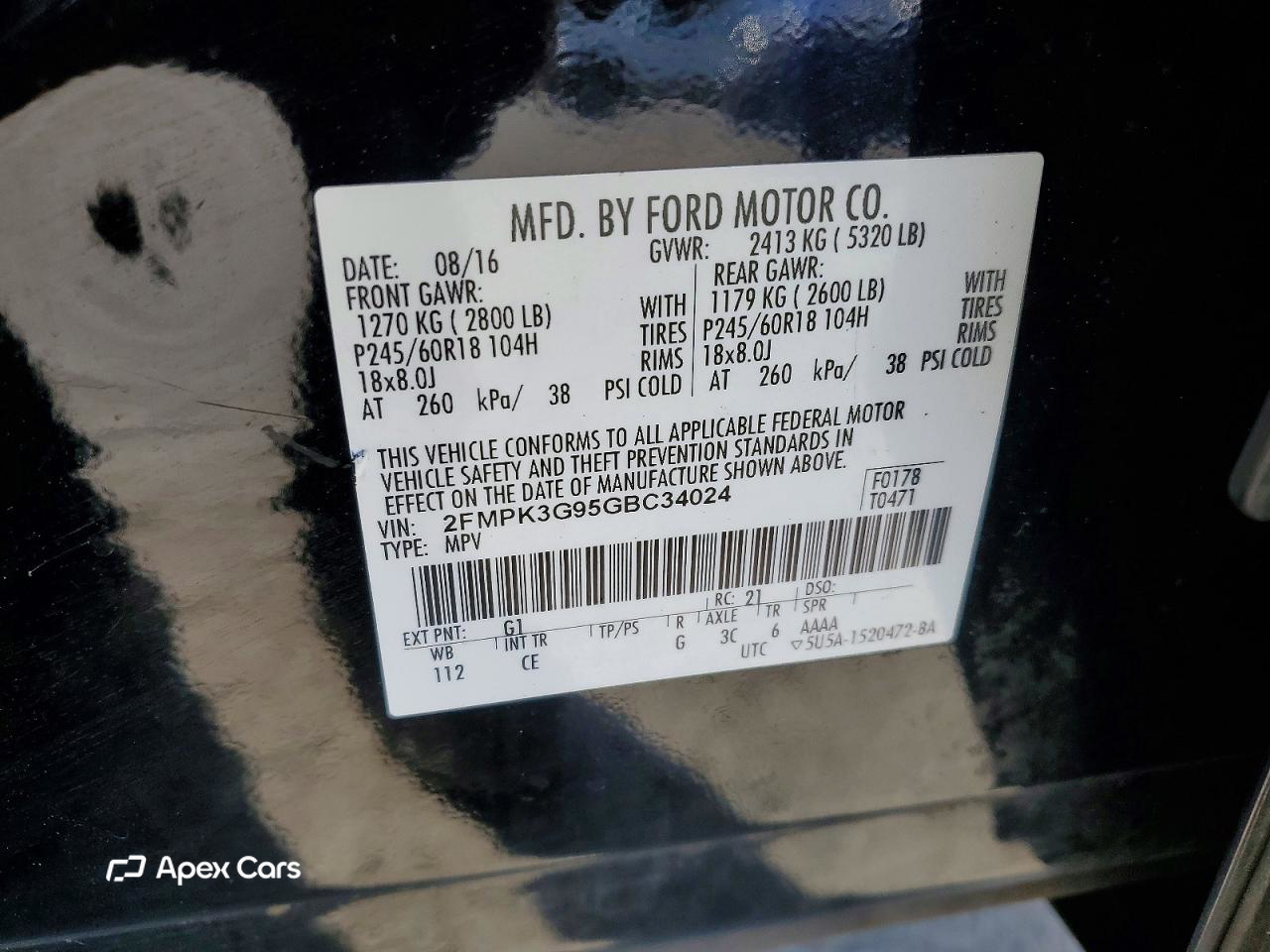 Ford Edge 2016