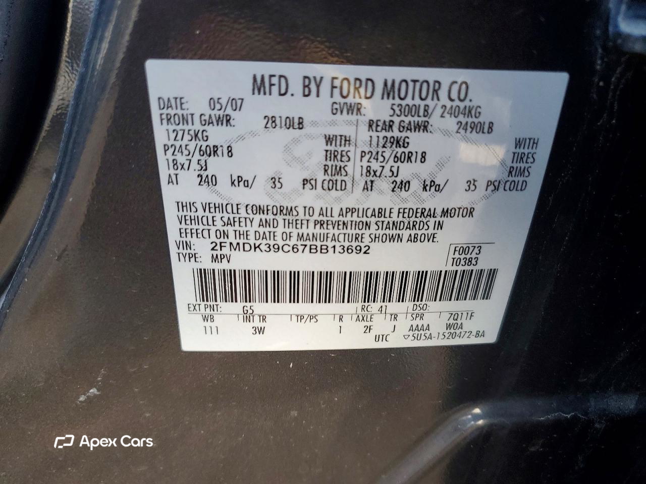 Ford Edge 2007