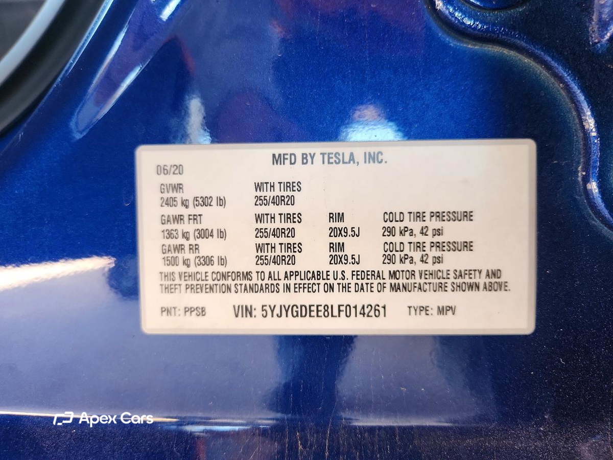 Tesla Model Y 2020